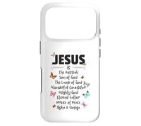 Carcasa para iPhone 17 Pro Jesus is The Messiah Mighty God Beautiful Savior Lamb of God