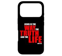 Carcasa para iPhone 17 Pro Jesus is The Way The Truth and The Life - John 14:6 Bible