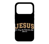 Carcasa para iPhone 17 Pro Jesús La única Manera La Verdad La Vida Juan 14:6 Cristiano