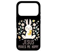 Carcasa para iPhone 17 Pro Jesus Makes Me Hoppy - Girls & Women Easter Christian Faith