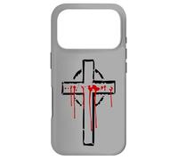 Carcasa para iPhone 17 Pro Jesús Pasión Cristo Crucifijo Fe Gólgota Dios Inquisición