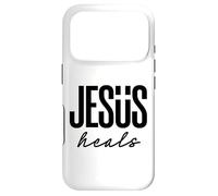 Carcasa para iPhone 17 Pro Jesús Sana la fe Cristiana Salvador religioso