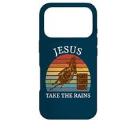 Carcasa para iPhone 17 Pro Jesús Toma Las riendas Funny Barrel Racing