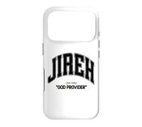 Carcasa para iPhone 17 Pro Jirah God Provider Cristiano Hombres Mujeres niños aman a Dios & Jesús
