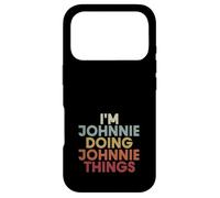 Carcasa para iPhone 17 Pro Johnnie Name Johnnie Personalized Name First Given