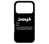 Carcasa para iPhone 17 Pro Joseph Definition Personalized Name Custom Costume For Joes