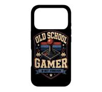 Carcasa para iPhone 17 Pro Joystick Arcade Old School Gamer de 8 bits para Siempre