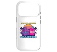 Carcasa para iPhone 17 Pro Joystick & Juiceboxes Gen X Grandma Retro 80s 90s Gamer