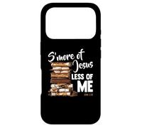 Carcasa para iPhone 17 Pro Juan 3:30 S'More Jesus Less of Me Christian Camping Camper