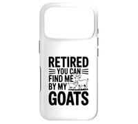 Carcasa para iPhone 17 Pro Jubilado You Can Find Me by My Goats Farm Life Fun