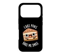 Carcasa para iPhone 17 Pro Juego de Palabras de Pastel Bake Me Smile Funny Baking Pun