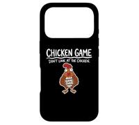 Carcasa para iPhone 17 Pro Juego de Pollo (no mires al Pollo) - Fresco y Divertido Dicho