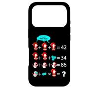 Carcasa para iPhone 17 Pro Juego de Rompecabezas matemático Divertido de Navidad Año Nuevo