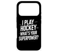 Carcasa para iPhone 17 Pro Juego Hockey, Cuál es tu Superpoder Gracioso