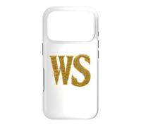 Carcasa para iPhone 17 Pro Jugar Títulos Comedias Historias Tragedias Bard Initials