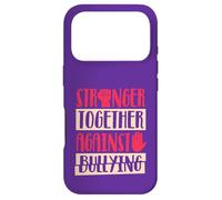 Carcasa para iPhone 17 Pro Juntos Somos más Fuertes contra el acoso Escolar
