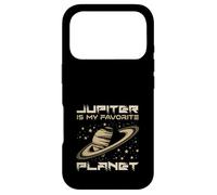Carcasa para iPhone 17 Pro Júpiter es mi Planeta Favorito Saturno sarcástico