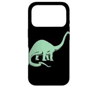 Carcasa para iPhone 17 Pro Jurásico Brontosaurio Cuello Largo Dinosaurio Prehistórico