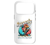 Carcasa para iPhone 17 Pro Jurassic Joy Baby Dinosaur Big Heart Cute Dino Art
