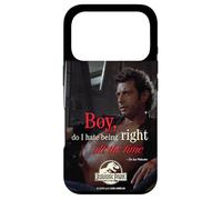 Carcasa para iPhone 17 Pro Jurassic Park Dr. Ian Malcolm Right All The Time