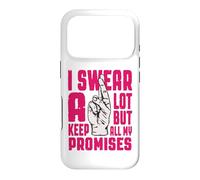 Carcasa para iPhone 17 Pro Juro Mucho, Pero cumplo Todas mis promesas