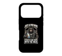 Carcasa para iPhone 17 Pro Just A Dad Who Always Came Back with The Milk