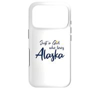 Carcasa para iPhone 17 Pro Just a Girl Who Loves Alaska Cute Alaska Girl