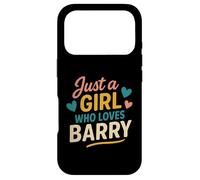 Carcasa para iPhone 17 Pro Just A Girl Who Loves Barry T-Shirt Cute Barry