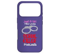 Carcasa para iPhone 17 Pro Just A Girl Who Loves Serial Killer Podcasts Crímenes Verdaderos
