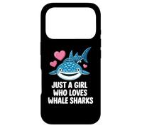 Carcasa para iPhone 17 Pro Just a Girl Who Loves Whale Sharks Cute Whale Shark