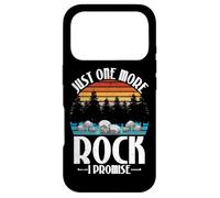 Carcasa para iPhone 17 Pro Just One More Rock I Promise Rock Collector Geólogo