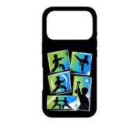 Carcasa para iPhone 17 Pro Karate Artes Marciales Champion Cinturón Negro Niño