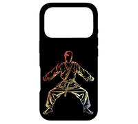 Carcasa para iPhone 17 Pro Karate Boy Sketch Vintage para Niños
