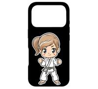 Carcasa para iPhone 17 Pro Karate Girl Comic Style Karateka Sports