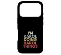 Carcasa para iPhone 17 Pro Karol Name Karol Personalized Name First Given
