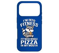 Carcasa para iPhone 17 Pro Kawaii Kids Boys Girls Fitness Whole Pizza Raccoon Lover