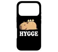 Carcasa para iPhone 17 Pro Kawaii Kids Sleep Hygge Boys Girls Capybara Pajama Shirt