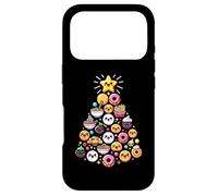 Carcasa para iPhone 17 Pro Kawaii Ramen Donut Árbol De Navidad Comidas Deliciosas
