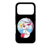 Carcasa para iPhone 17 Pro Kawaii Sakura Blossom Yokai Mask Kitsune Nine Tails Lover