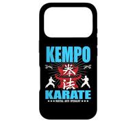 Carcasa para iPhone 17 Pro Kempo Karate con Karateka; Kanji y Kominka
