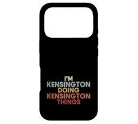 Carcasa para iPhone 17 Pro Kensington Name Kensington Personalized Name First Given