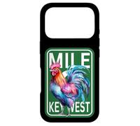 Carcasa para iPhone 17 Pro Key West Florida Gallo Pollo Milla 0 Marcador Familia 2024