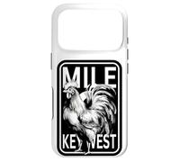 Carcasa para iPhone 17 Pro Key West Florida Gallo Pollo Milla 0 Marcador Familia 2024