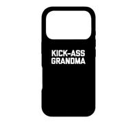 Carcasa para iPhone 17 Pro Kick-Ass Grandma - Camiseta Divertida y Linda Abuela