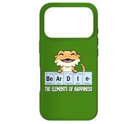 Carcasa para iPhone 17 Pro Kids Girls Boys Tiny Dinosaur Elements Bearded Dragon Lover