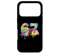 Carcasa para iPhone 17 Pro Kids Meme 67 Six 6 Seven 7 Icecream Drip Zapato de Red de Voleibol
