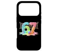 Carcasa para iPhone 17 Pro Kids Meme 67 Six 6 Seven 7 Icecream Drip Zapato de Red de Voleibol