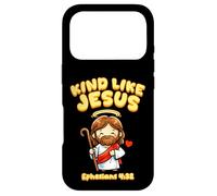 Carcasa para iPhone 17 Pro Kind Like Jesus Efesians Versículo de la Biblia Cute Kid Christianity