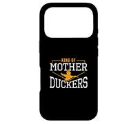 Carcasa para iPhone 17 Pro King of Mother Ducker, Divertido Cazador de Aves acuáticas