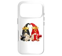 Carcasa para iPhone 17 Pro King of Spades and Queen of Hearts with Funny Garden Gnomes